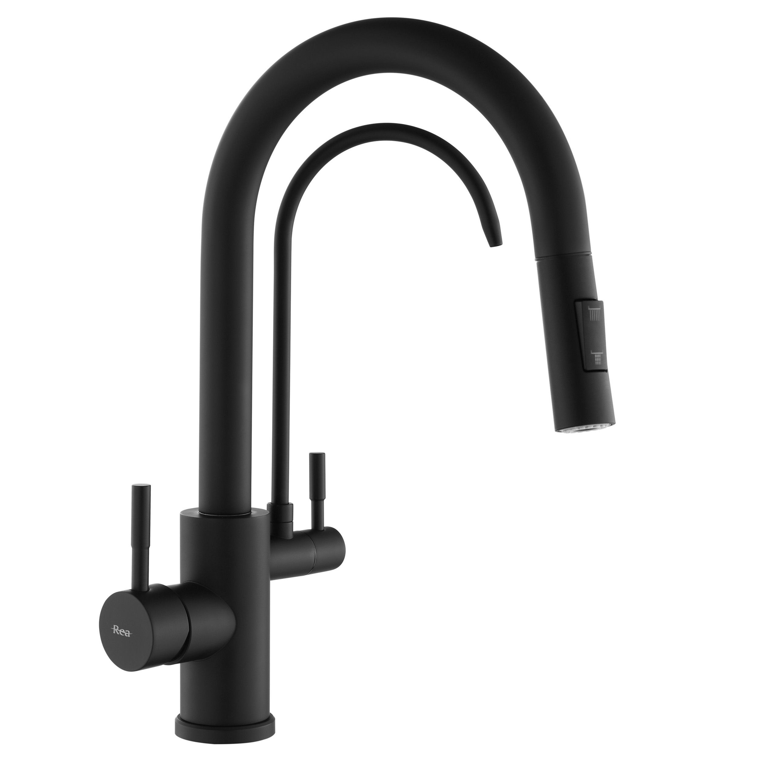 Rea Eco Fresh rubinetto per filtro dell'acqua verticale nero REA-B7564