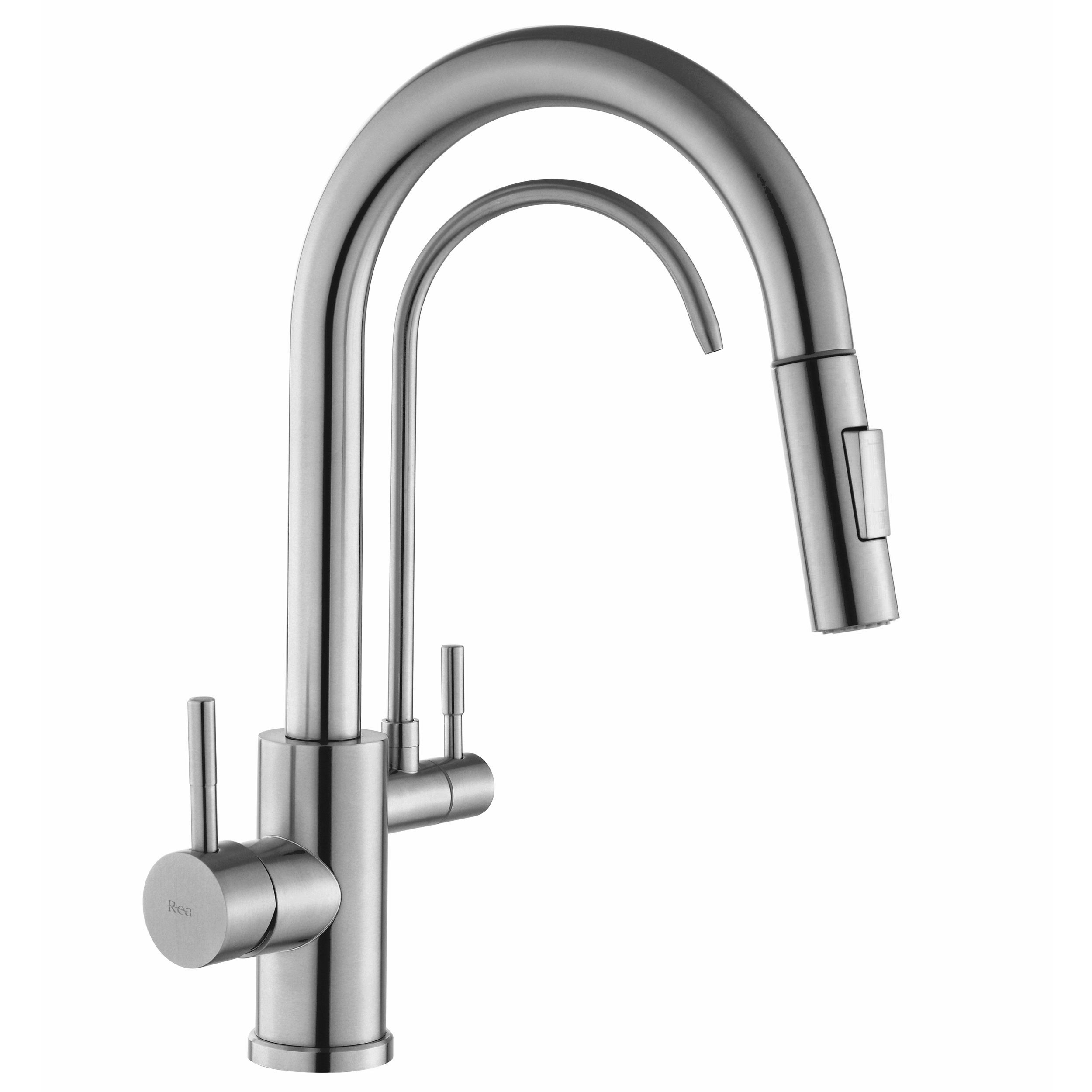 Rea Eco Fresh rubinetto per filtro dell'acqua verticale nichel REA-B7563