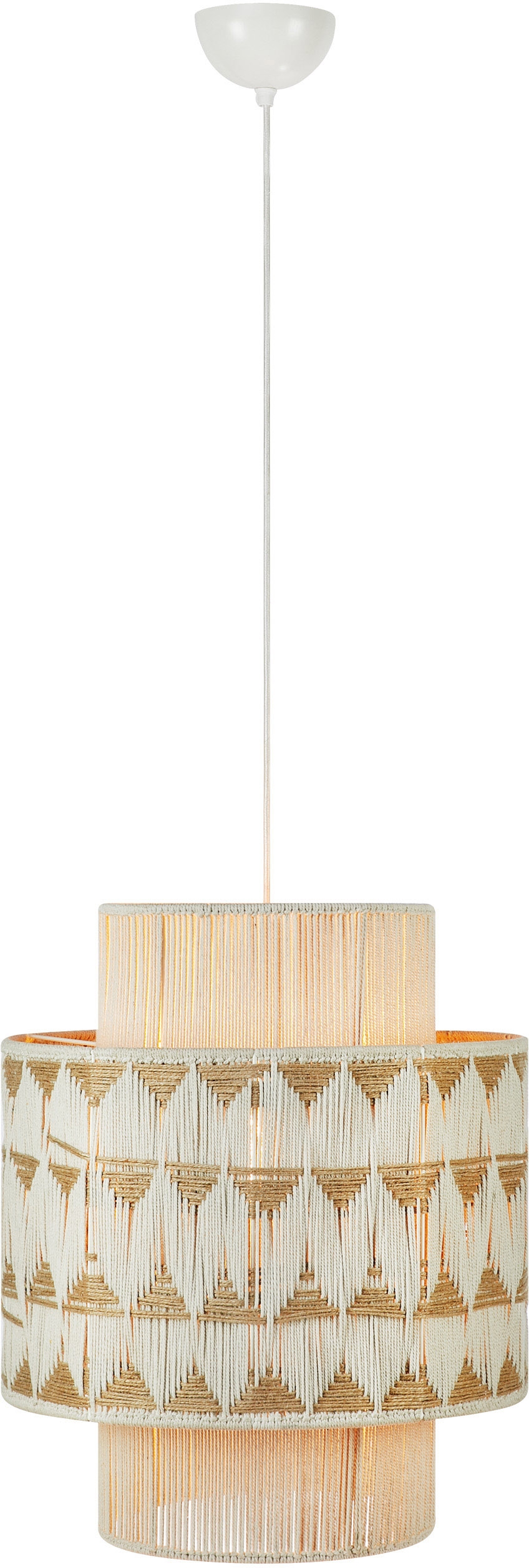 Markslöjd Ano lampada sospesa 1x40 W marrone-beige 108824