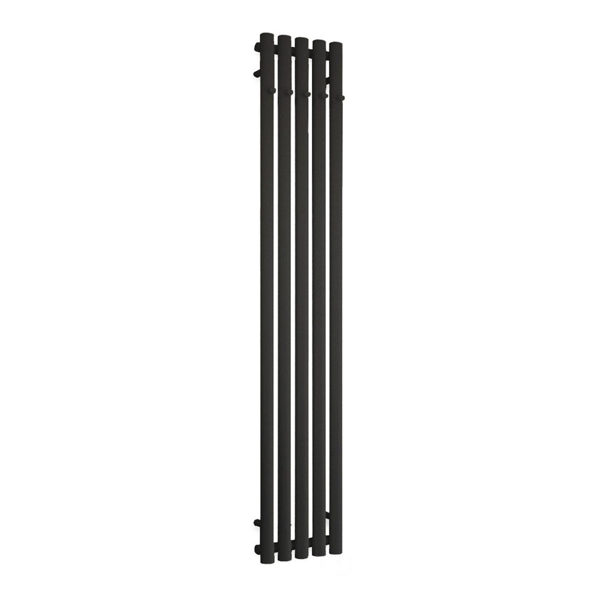 Oltens Stang radiatore da bagno decorativo 150x26 cm nero 55021300