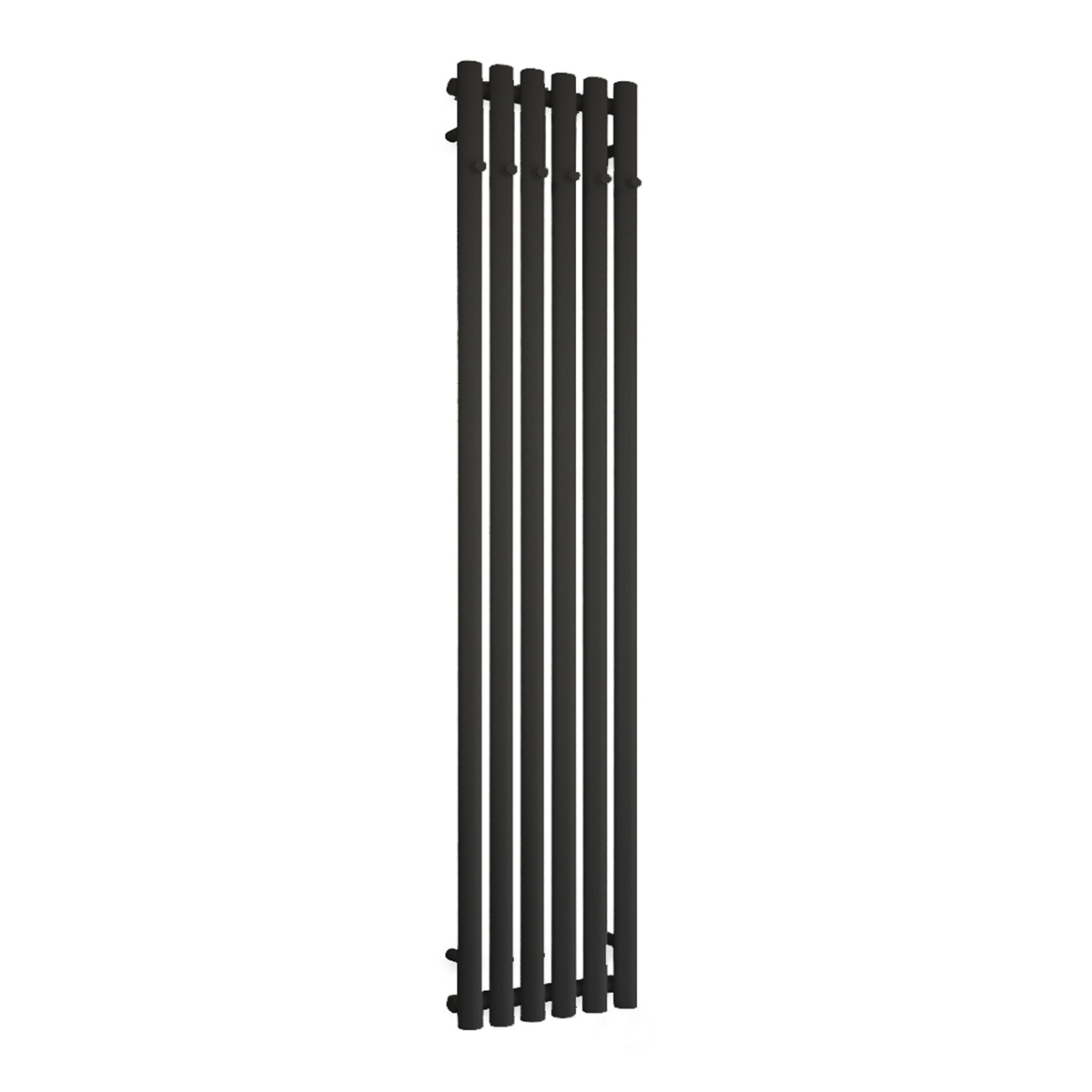 Oltens Stang radiatore da bagno decorativo 150x31.5 cm nero 55022300