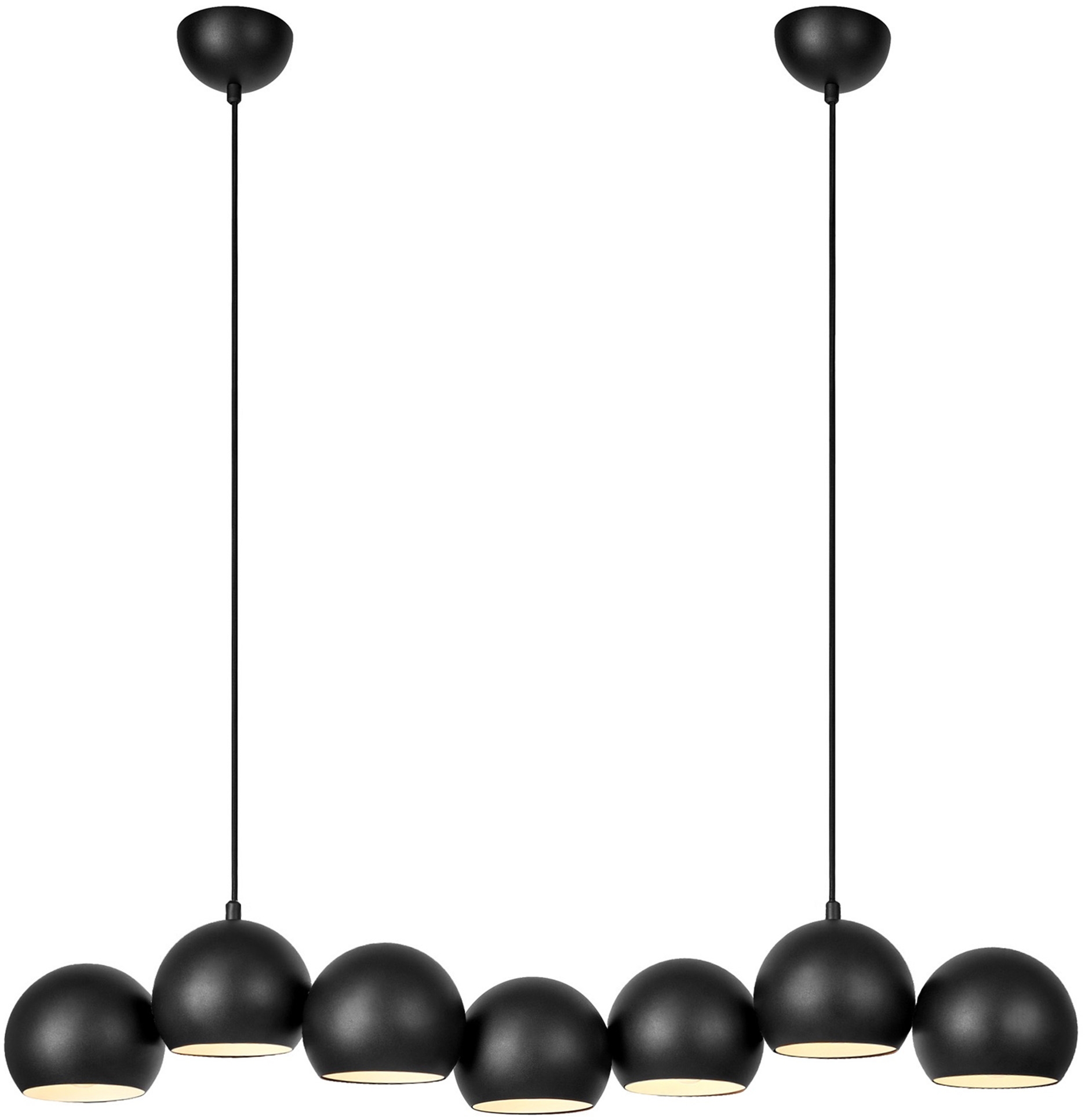 Markslöjd Cupolo lampada sospesa x40 W nero 108860