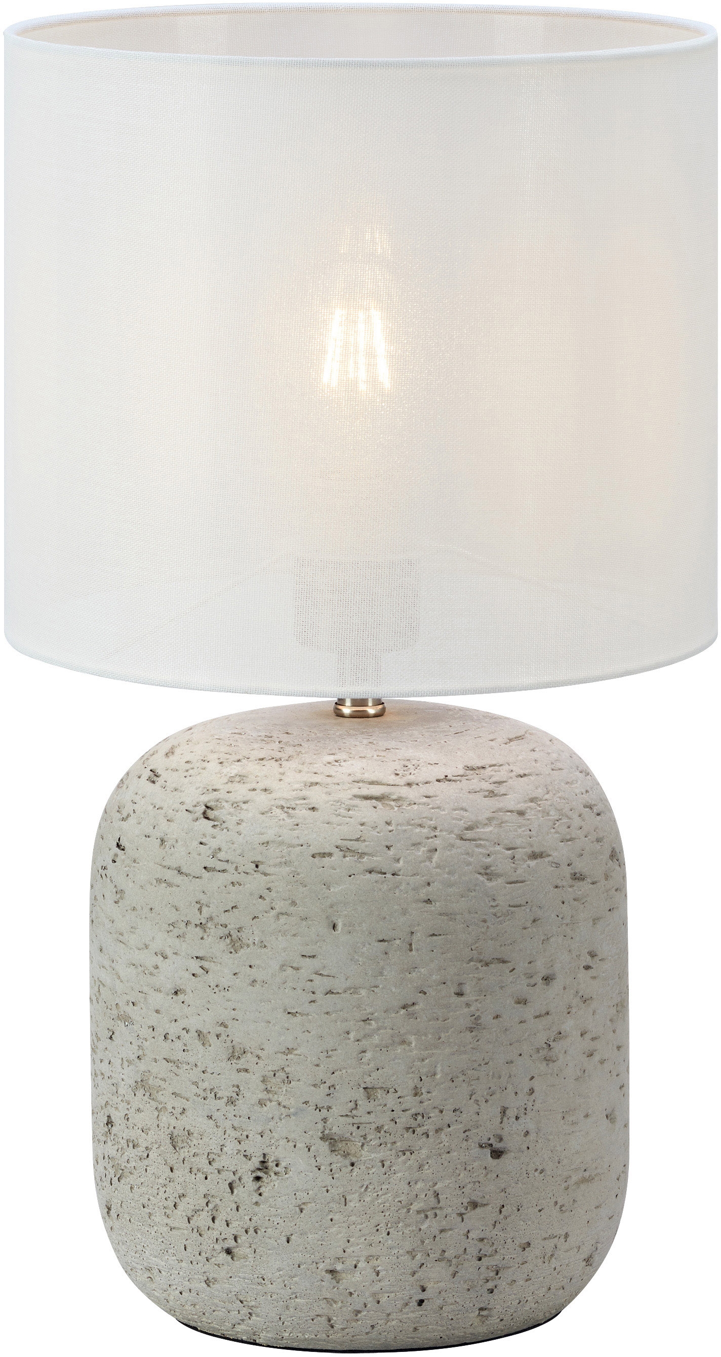 Markslöjd Montagna lampada da tavolo 1x40 W grigio-cemento 108862