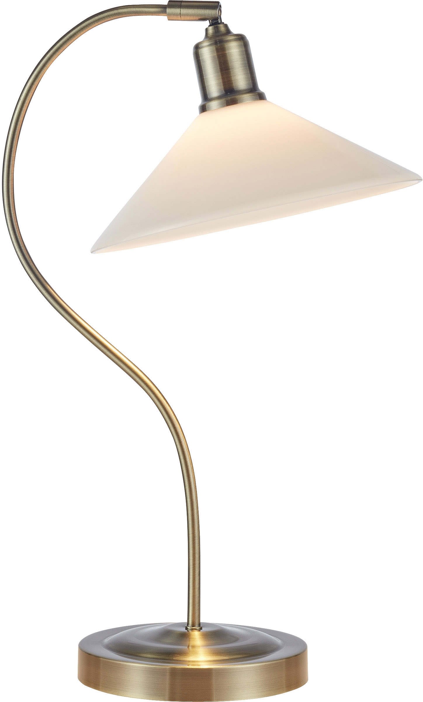 Markslöjd Vela lampada da tavolo 1x40 W bianco-ottone 108863