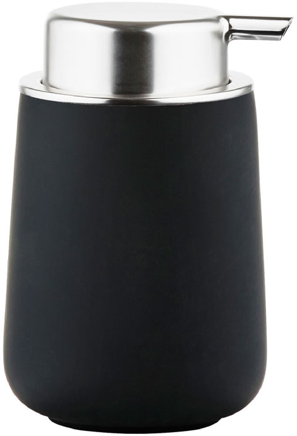 Zone Denmark Nova dispenser di sapone liquido 250 ml nero-acciaio 330097