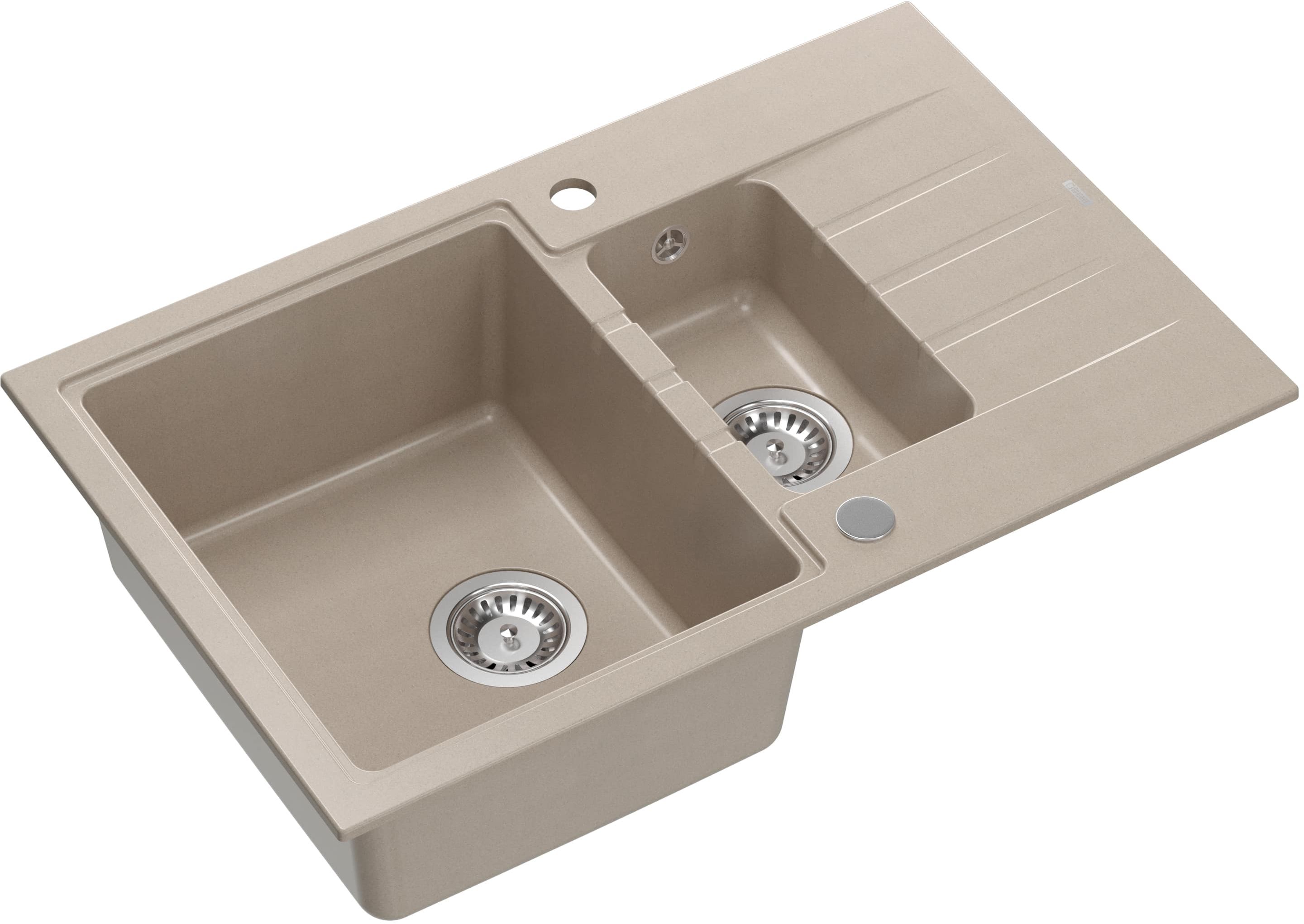 Quadron Peter lavello graniteq 78x50 cm beige HCQP57850BEZP