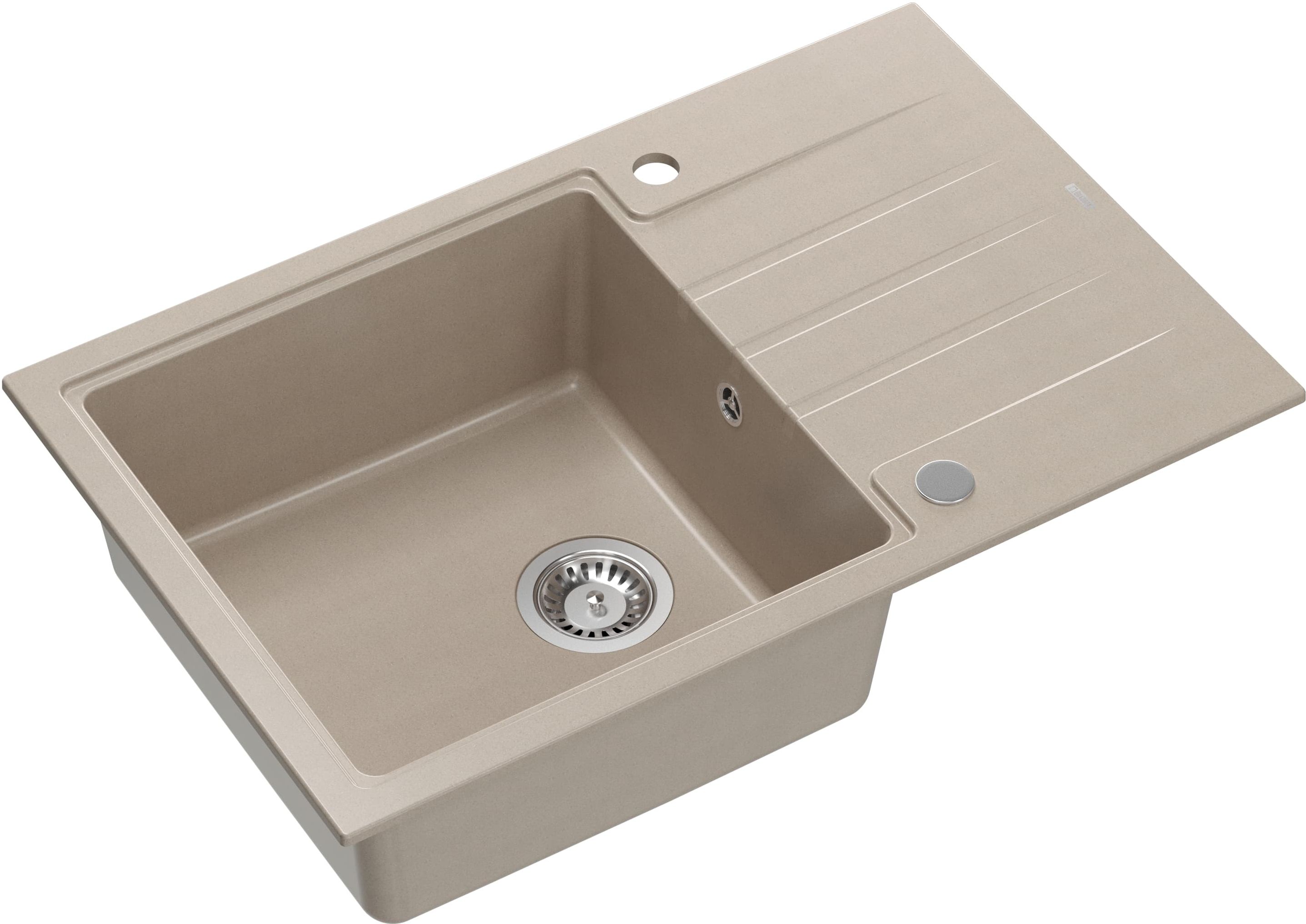 Quadron Peter lavello graniteq 78x50 cm beige HCQP7850BEZP