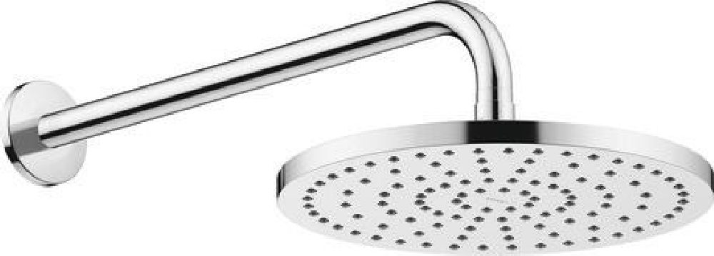 Duravit Universal soffione doccia con braccio 25x25 cm rotonda cromo UV0752001010
