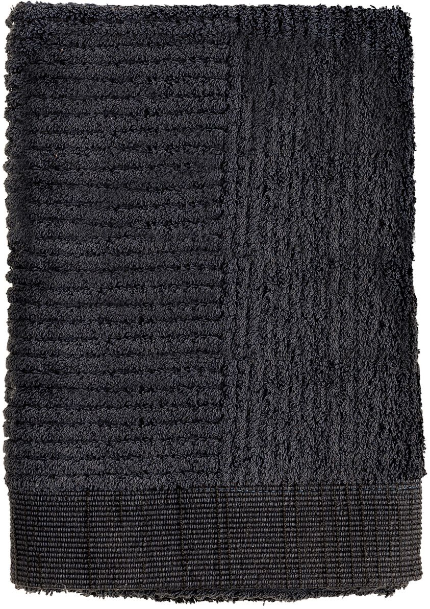 Zone Denmark Classic asciugamani 70x50 cm cotone nero 330092
