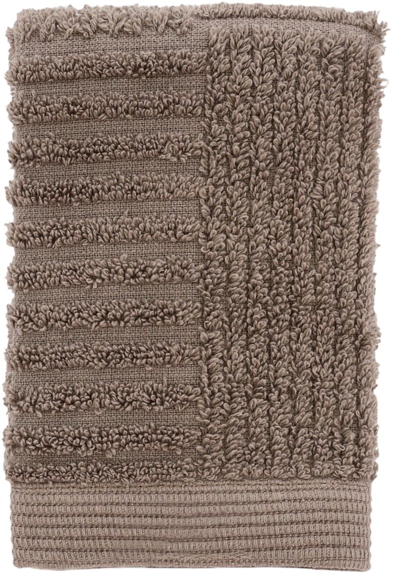 Zone Denmark Classic asciugamani 30x30 cm cotone marrone 26448