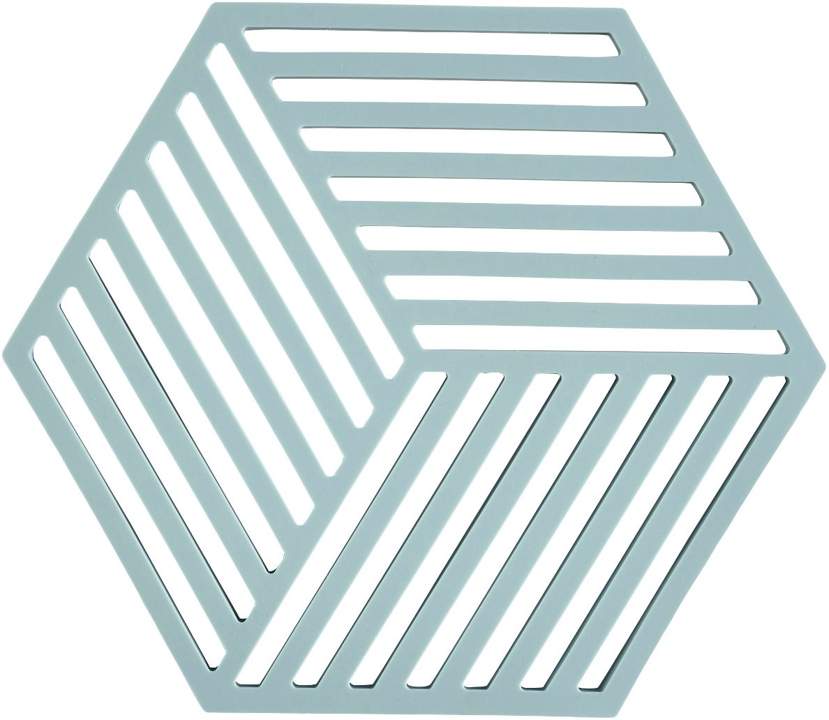 Zone Denmark Hexagon appoggiautensili da cucina 16x14x cm blu 31598