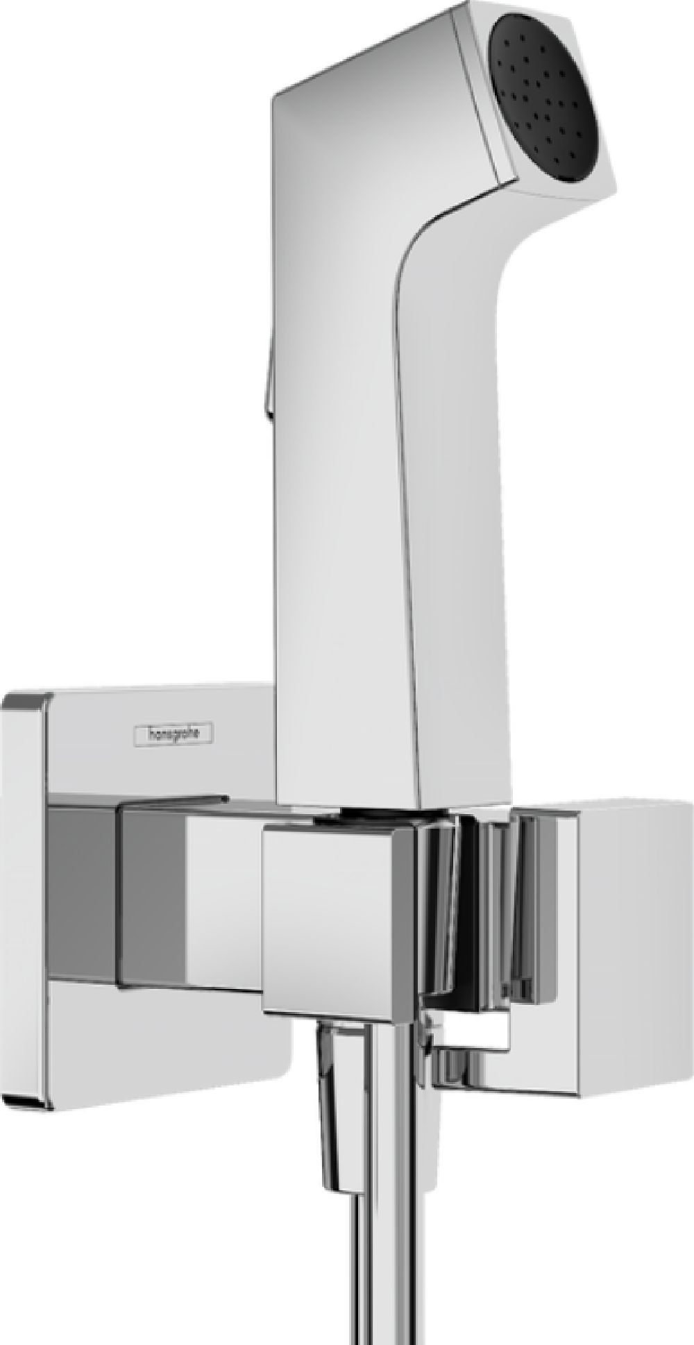 Hansgrohe Bidette rubinetto per bidet con set doccia da incasso cromo 29233000