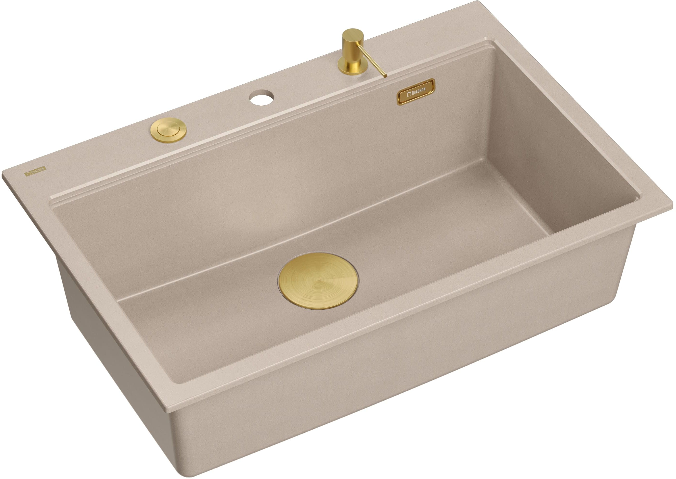 Quadron Marc lavello graniteq 76x50 cm beige HQM7650U2_PVDG1