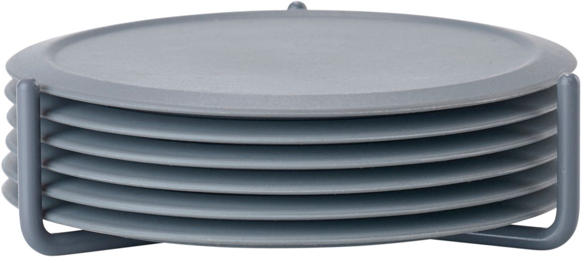 Zone Denmark Singles sottobicchieri 10x10x3.1 cm grigio 330304