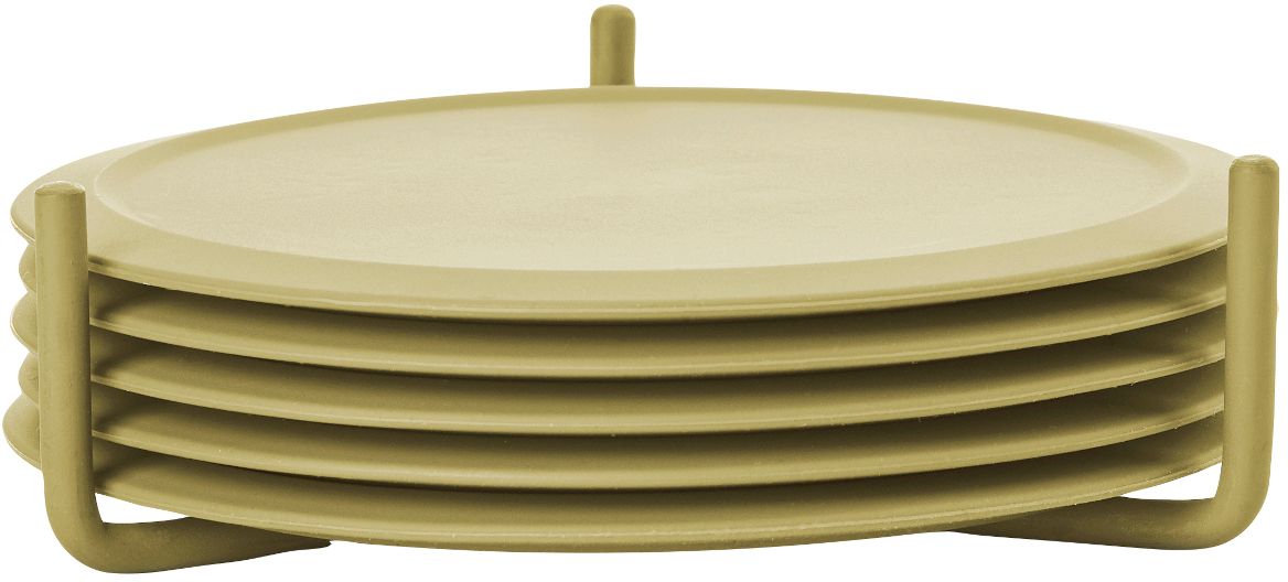 Zone Denmark Singles sottobicchieri 10x10x3.1 cm verde 32231