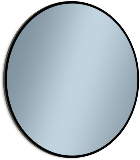 Venti Rondo Ambiente specchio 70x70 cm rotonda nero 5907722357175