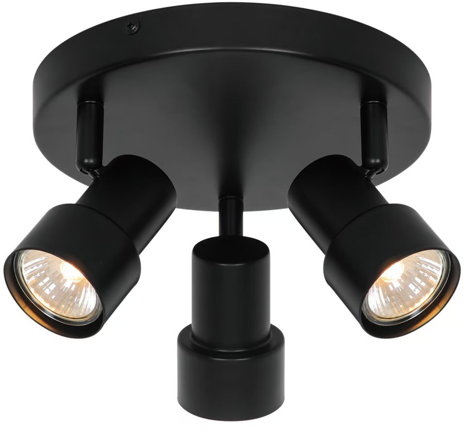 Nordlux Boston lampada da soffitto 3x5 W nero 2512370103