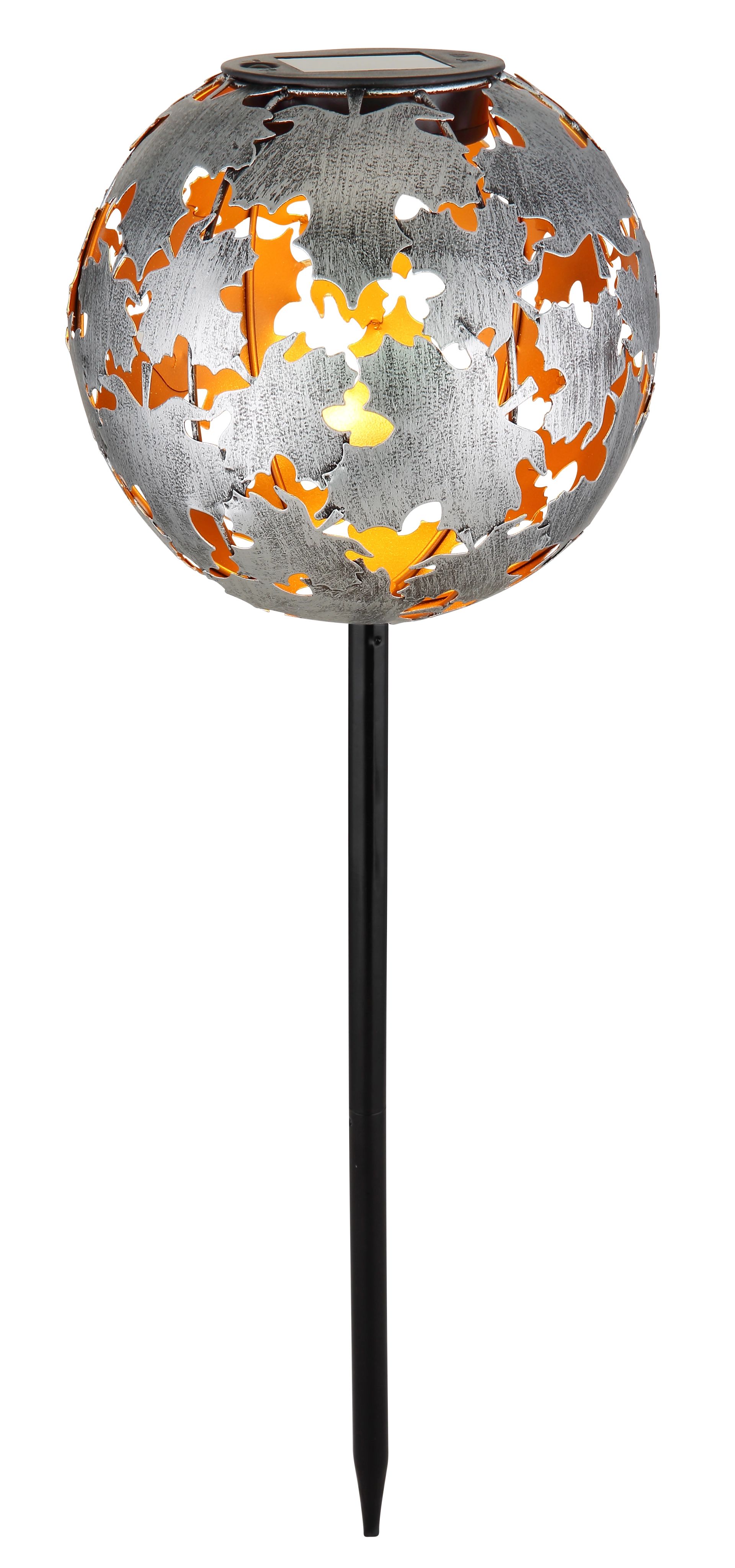 Globo Lighting Solar lampada solare da terra 1x0.02 W grigio 36748S