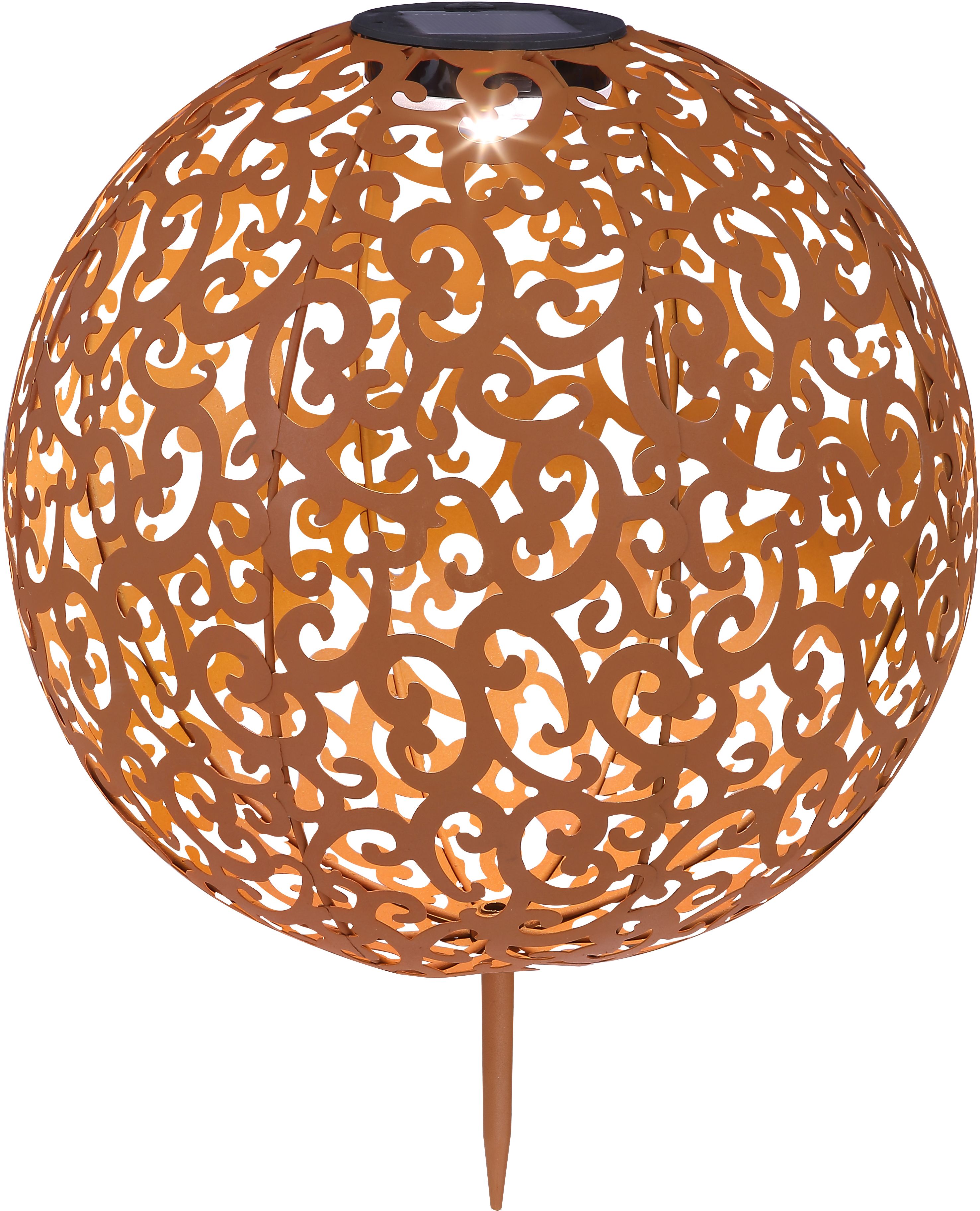 Globo Lighting Solar lampada solare da terra 1x0.12 W marrone 33744R