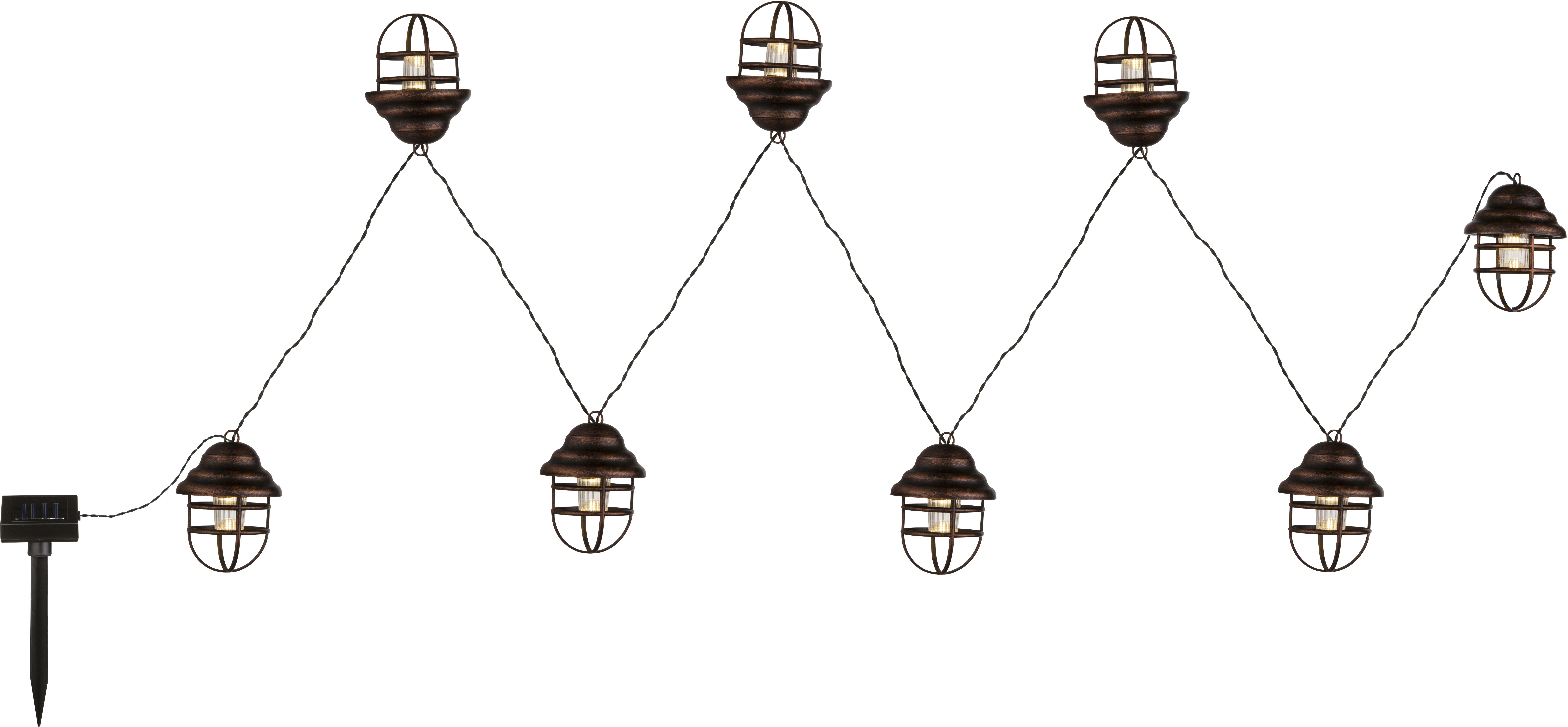 Globo Lighting Solar ghirlanda esterna 1x0.06 W nero 33059-8
