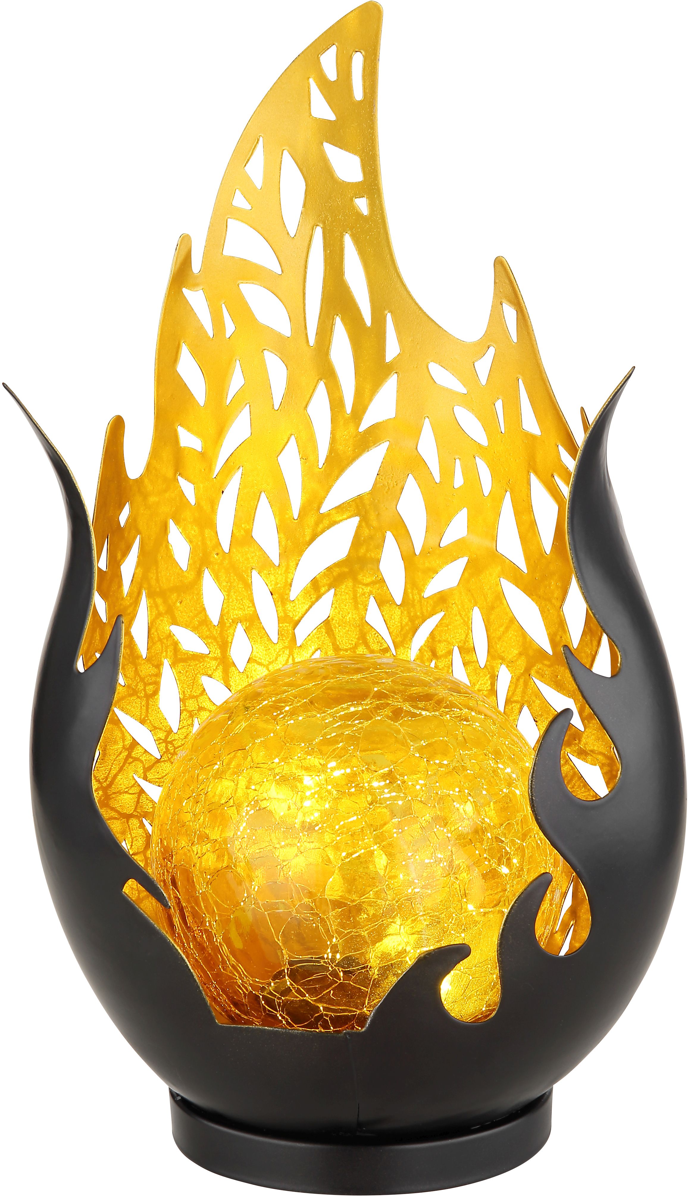 Globo Lighting Solar lampada da terra 1x0.06 W nero-oro 36534