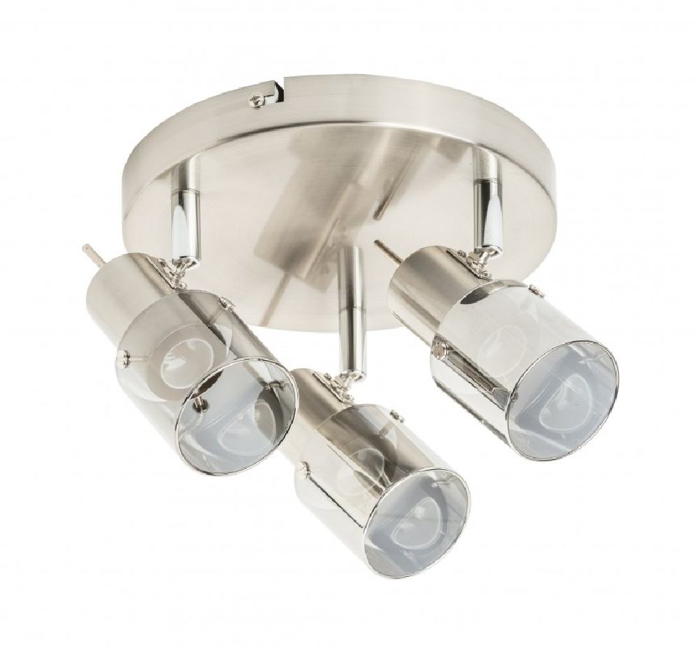 GTV Aralia lampada da soffitto 3x20 W fumé OS-AR3G9-10