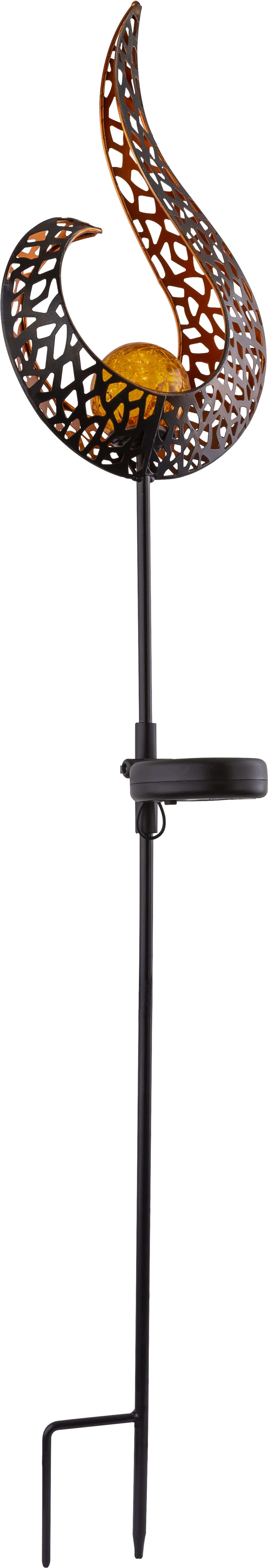 Globo Lighting Solar lampada da terra da giardino 1x0.06 W nero 33530