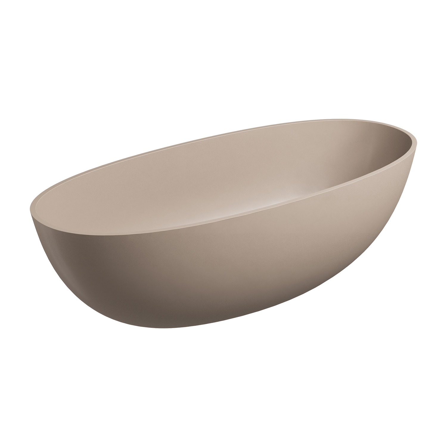 Omnires Shell M+ vasca da bagno freestanding 175x78 cm ovale SHELL175WWDB