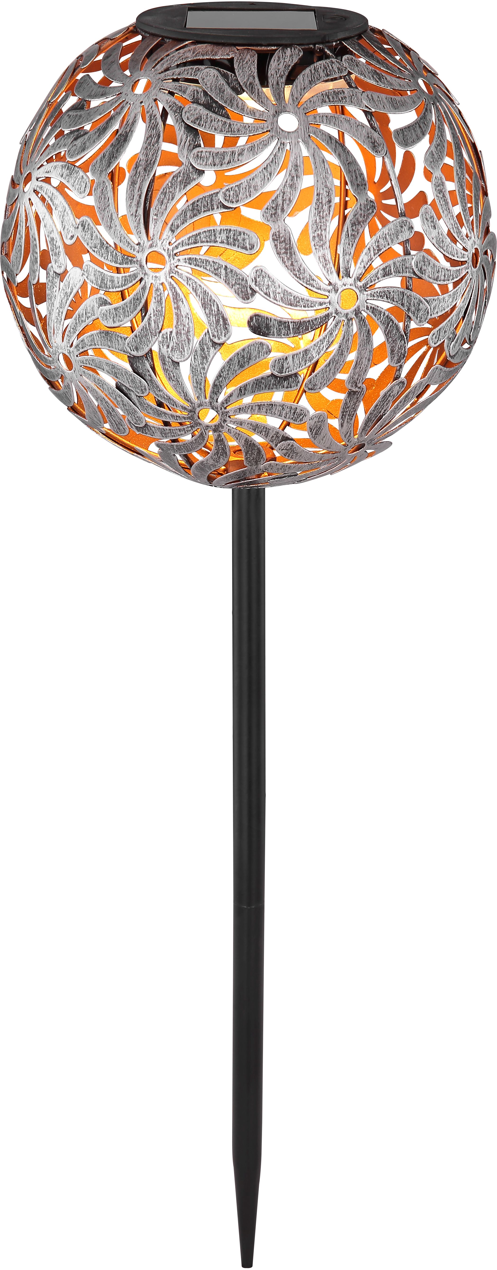 Globo Lighting Solar lampada da terra 1x0.06 W oro-argento 33632
