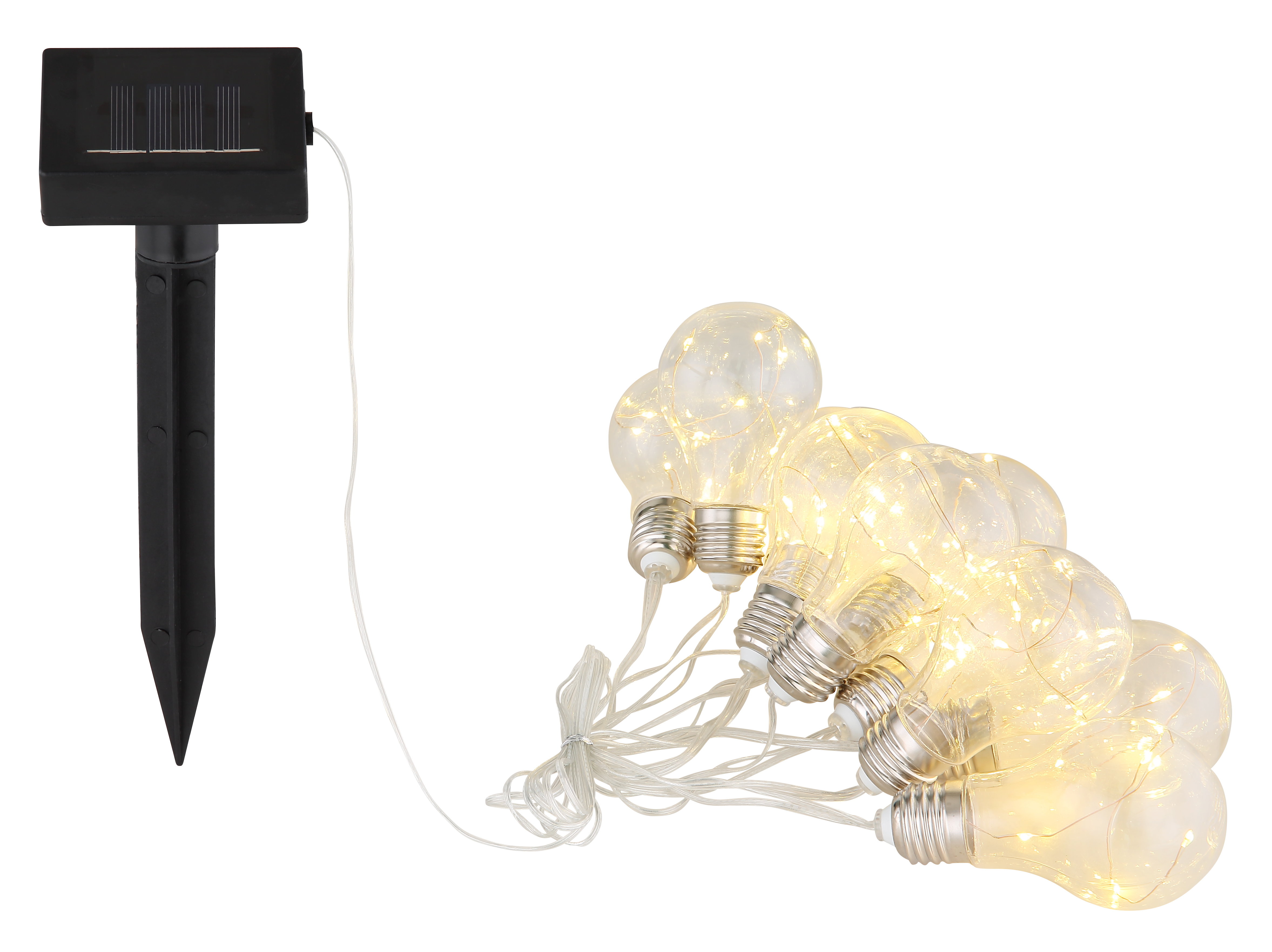 Globo Lighting Solar lampada da terra 1x0.06 W trasparente 33708-10