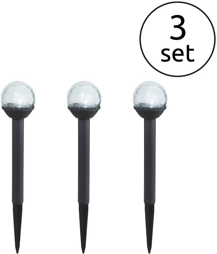 Globo Lighting Solar lampada da terra 1x0.06 W nero 36350-3