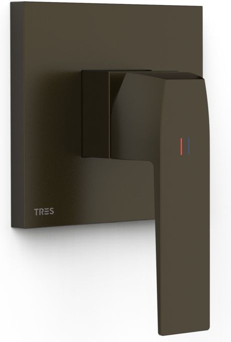 Tres Selection rubinetto per doccia da incasso nero 20227810KMB