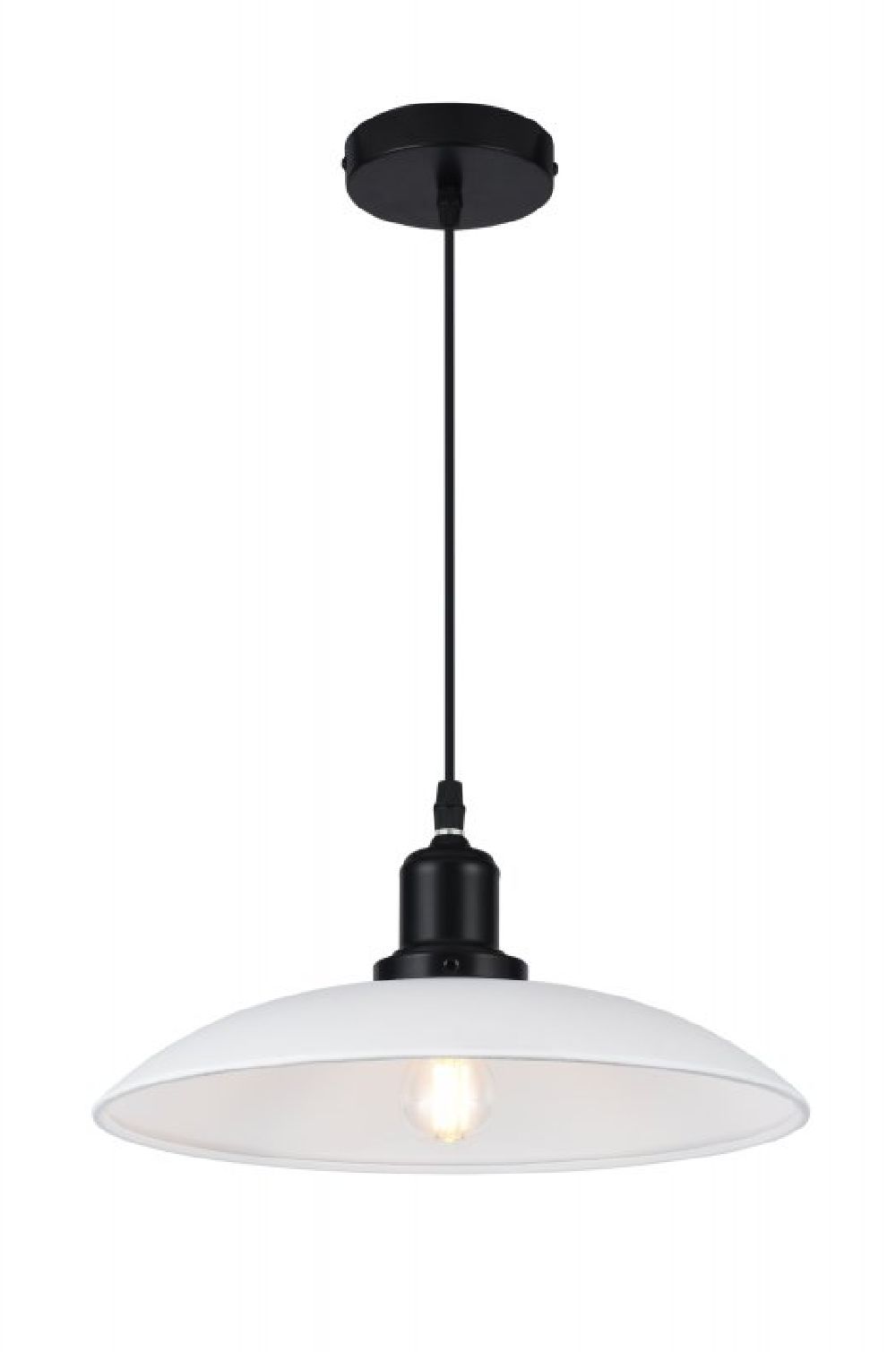 GTV Horizon lampada sospesa 1x40 W bianco OS-HORI-00-DEC