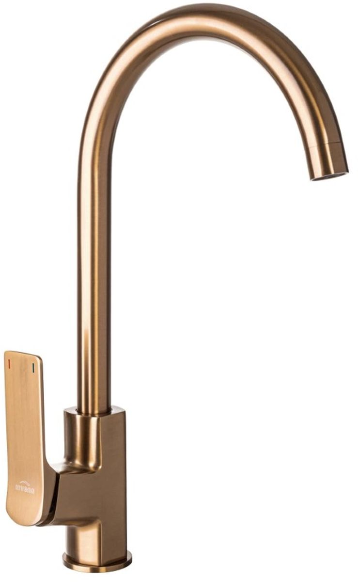 Invena Neri Plus rubinetto da cucina verticale ottone BZ-P1-014