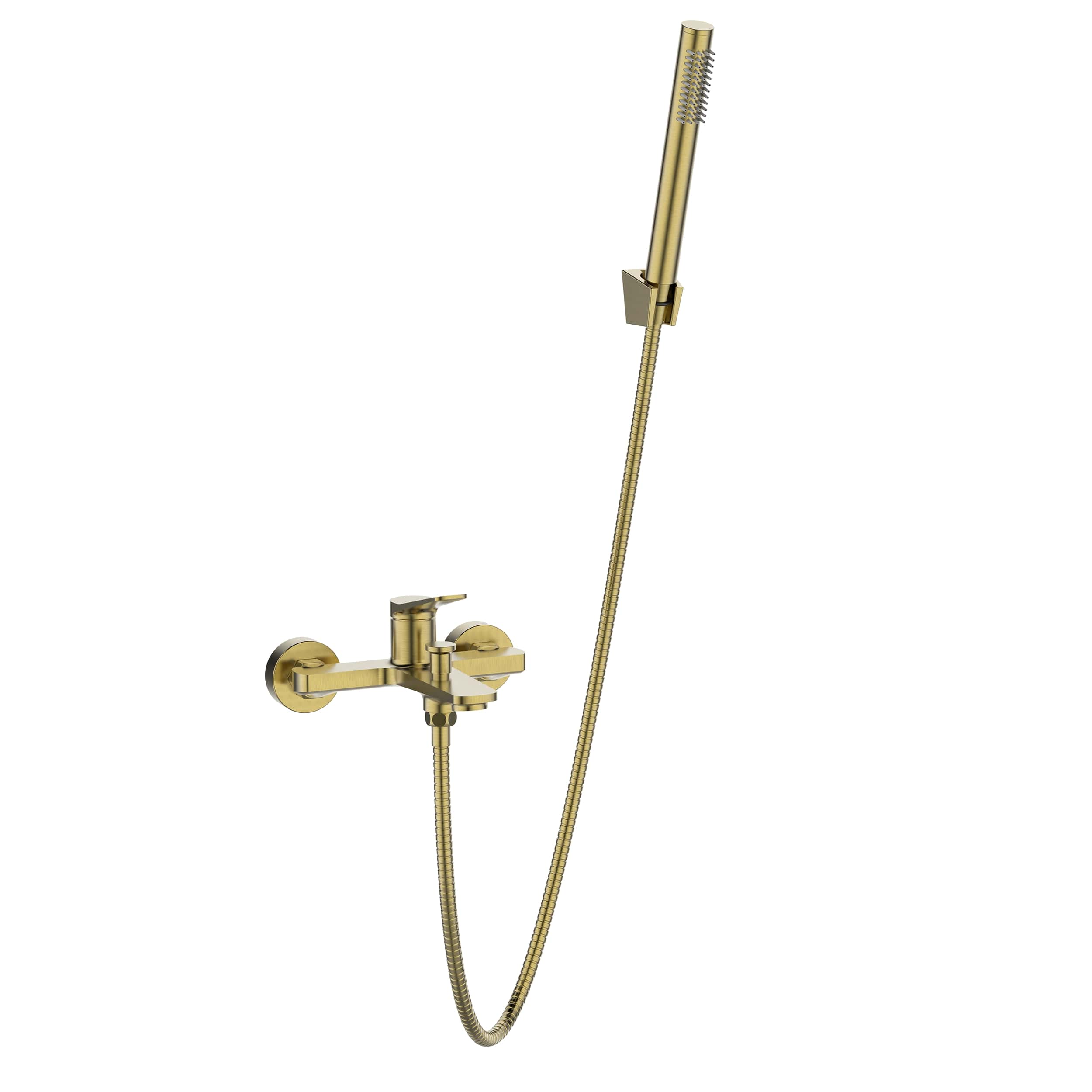 Invena Alonia rubinetto per doccia a parete oro BW-70-009