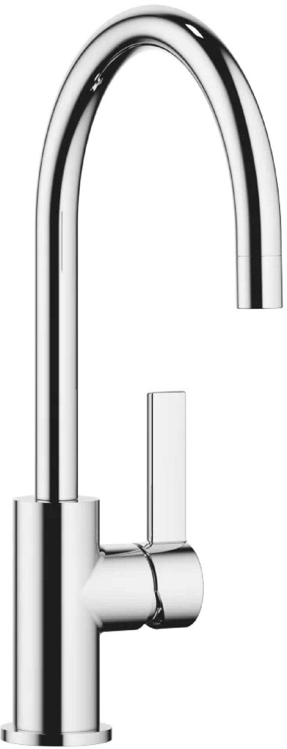 Dornbracht Tara Ultra rubinetto da cucina verticale cromo 33805875-00
