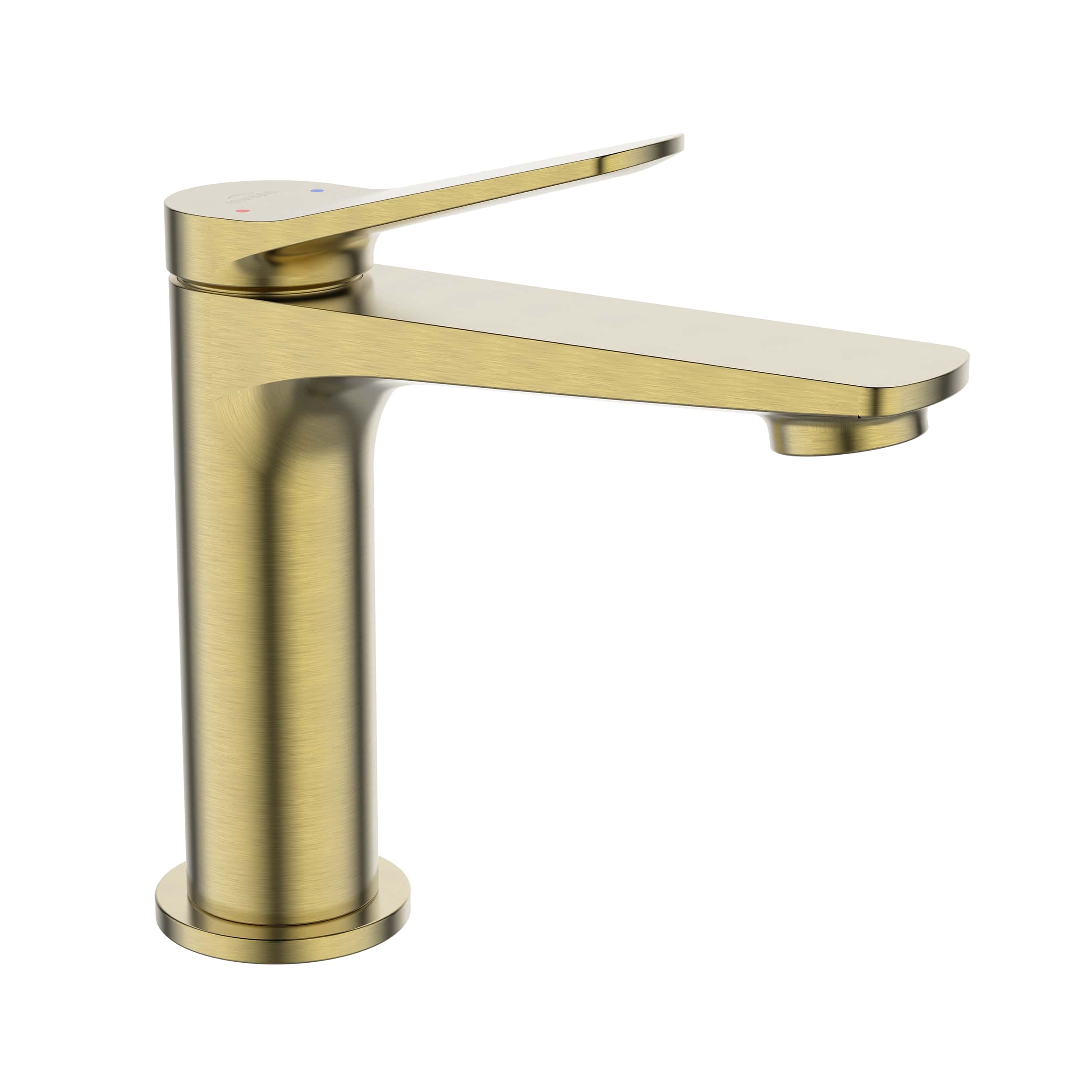 Invena Alonia rubinetto per lavabo verticale oro BU-70-009