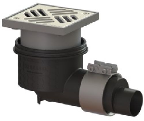 Kessel Ecoguss scarico a punto cm acciaio 48358.11