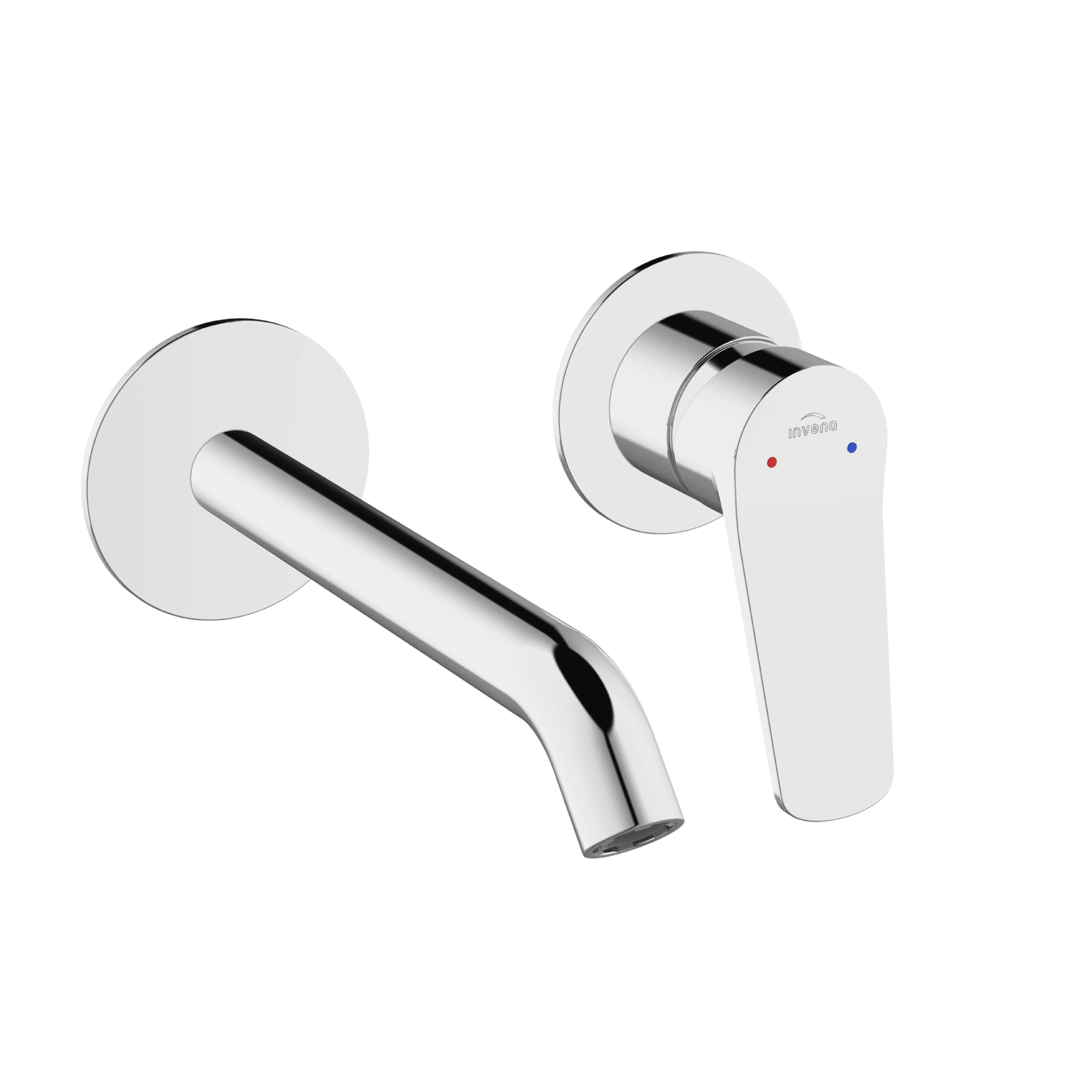 Invena Alonia rubinetto per lavabo da incasso cromo BP-70-U01