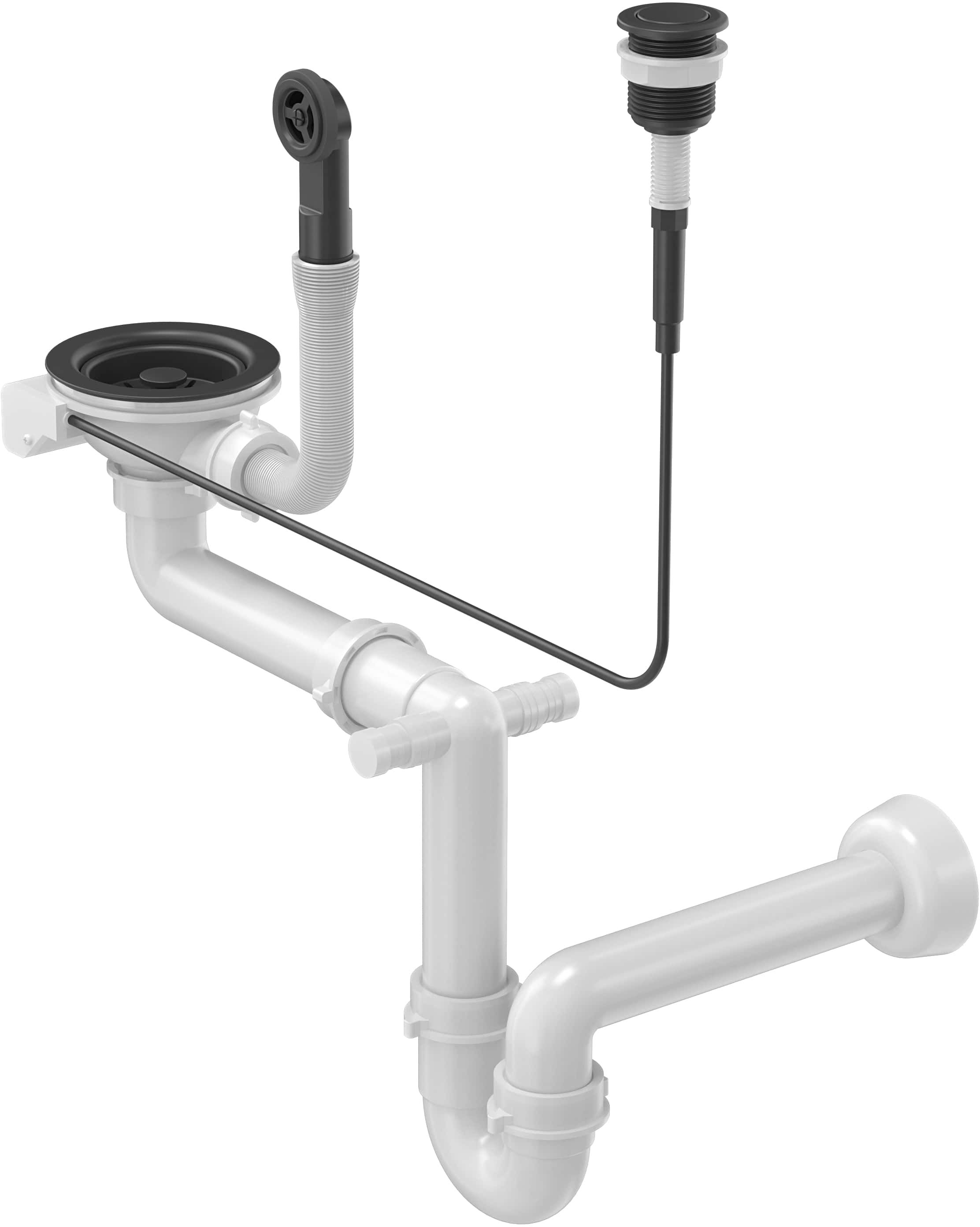 Quadron Save Space Power Color sifone per lavello OP1SS3