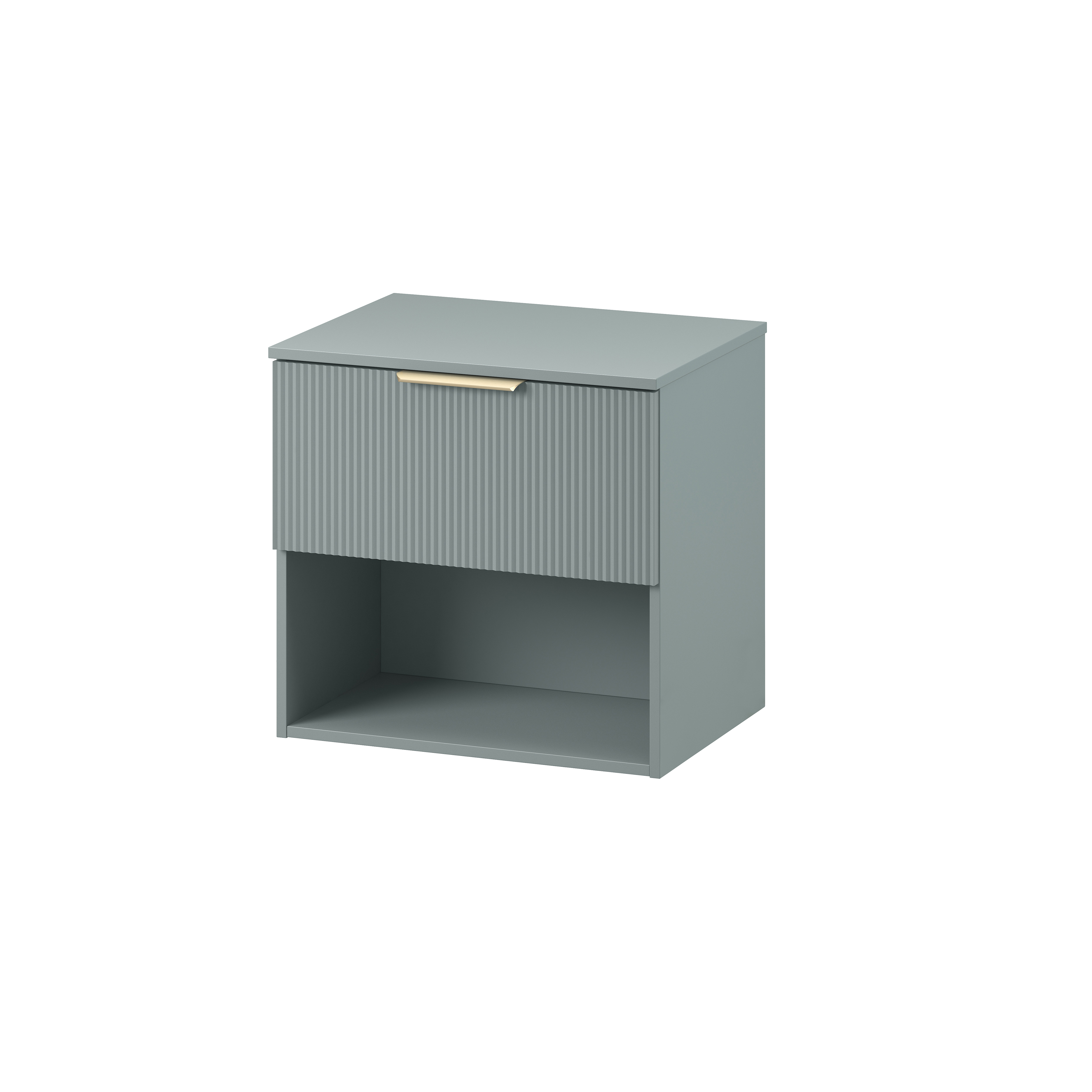 Cersanit Navado armadietto con piano 60x45x56.7 cm sottolavabo sospeso blu-verde S1023-001
