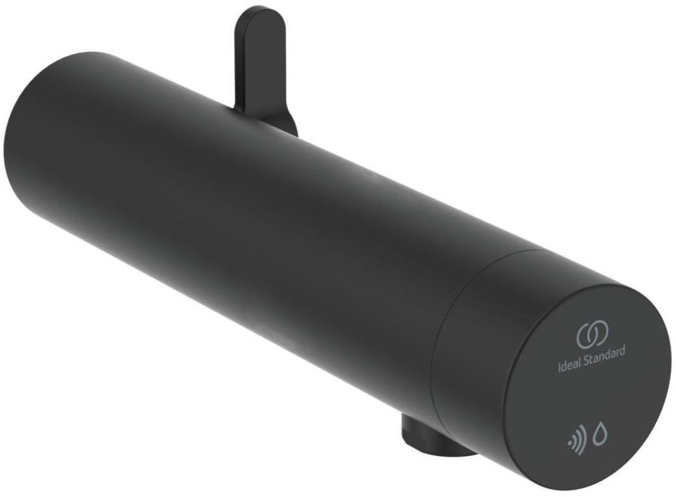 Ideal Standard Sensorflow rubinetto per lavabo a parete elettronico nero A7564XG