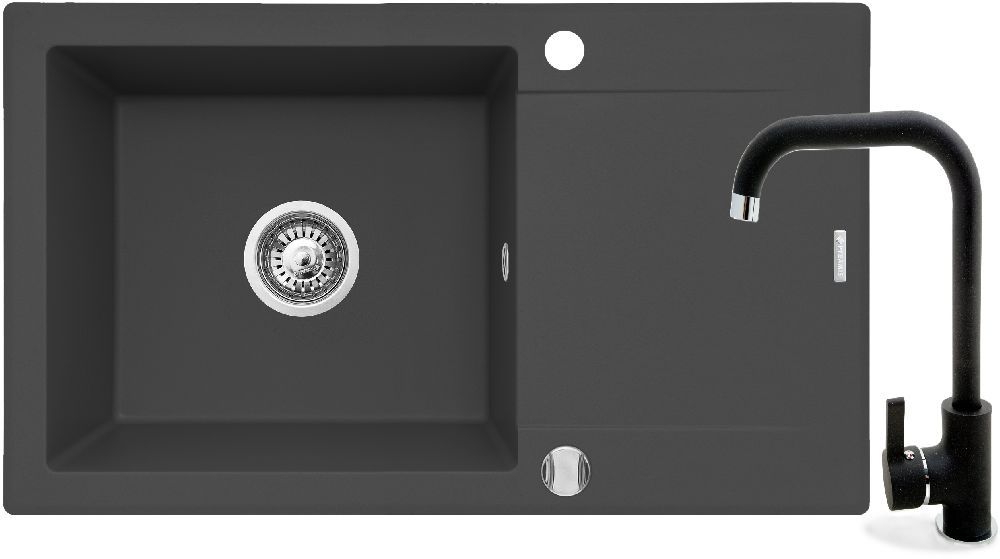 Pyramis Korfu lavello con rubinetto / 070061101SN