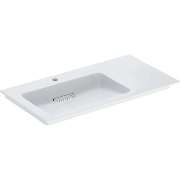 Geberit One lavabo 90x48 cm rettangolare da mobile bianco lucida 505.007.00.1