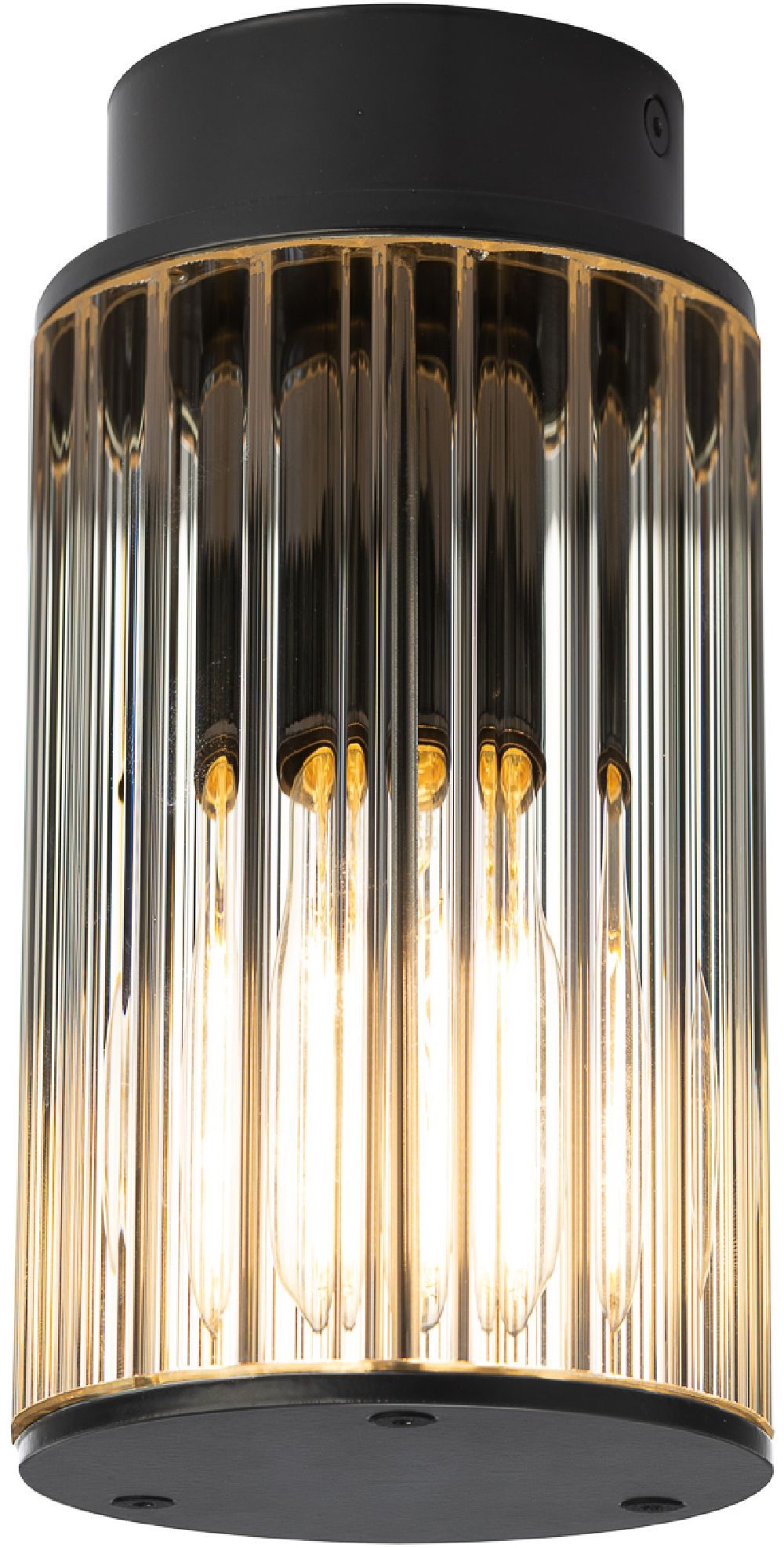 Argon Norfolk lampada da soffitto per esterni 1x15 W nero 8773
