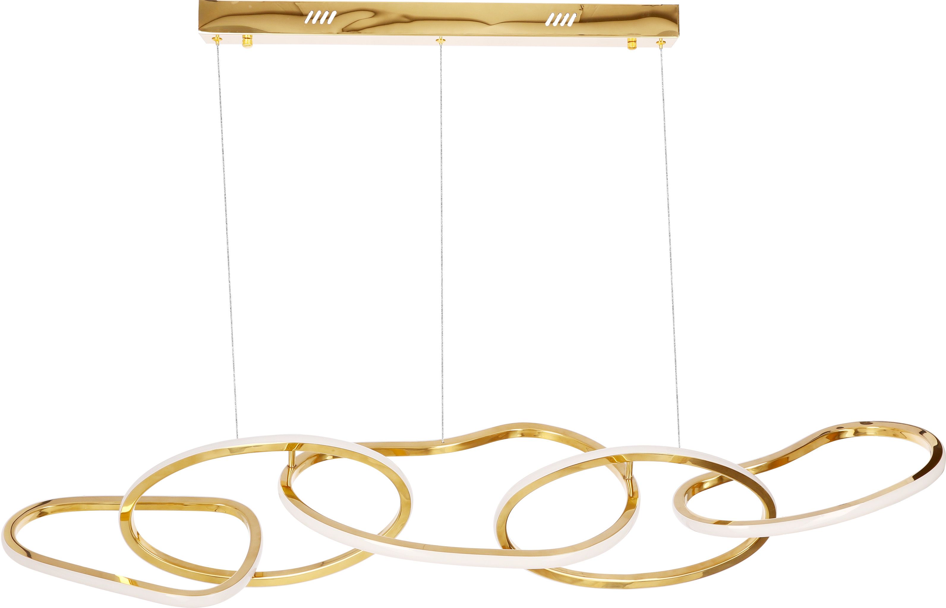 Candellux Anneli lampada sospesa 4x45 W oro 34-35646