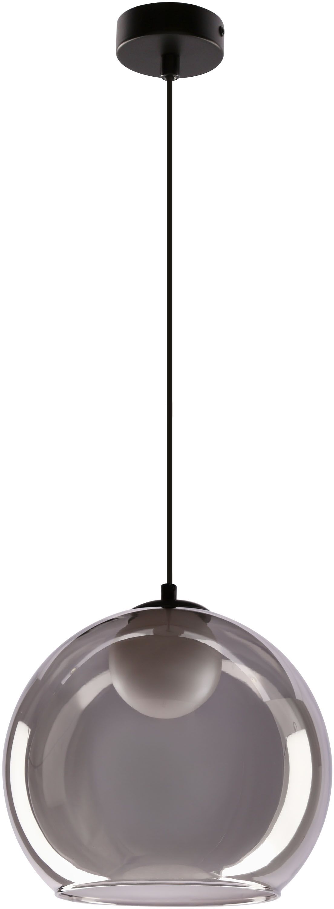 Candellux Brin lampada sospesa 1x15 W nero-fumé 31-38333