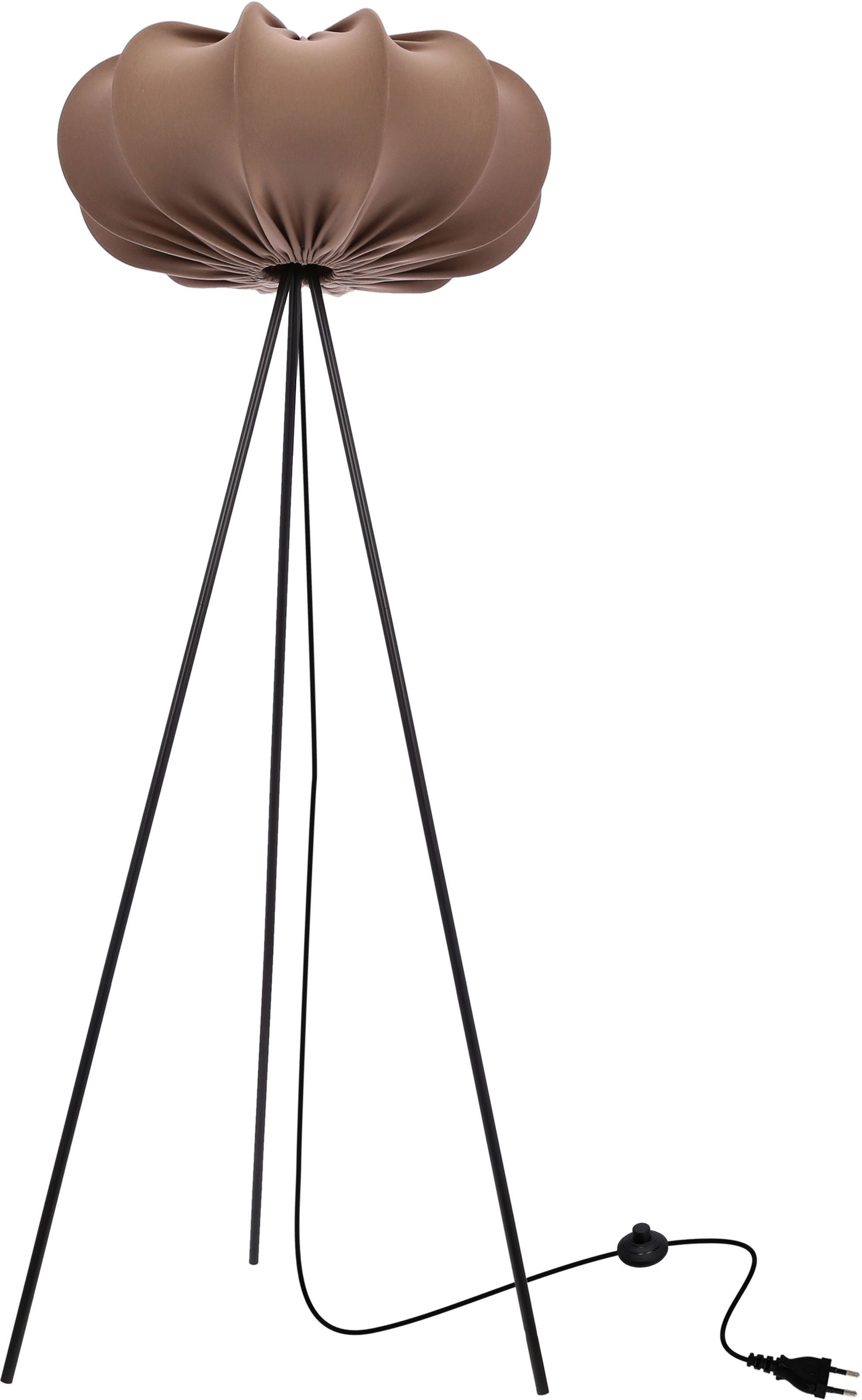 Candellux Cafee lampada da terra 1x40 W nero-marrone 51-42026