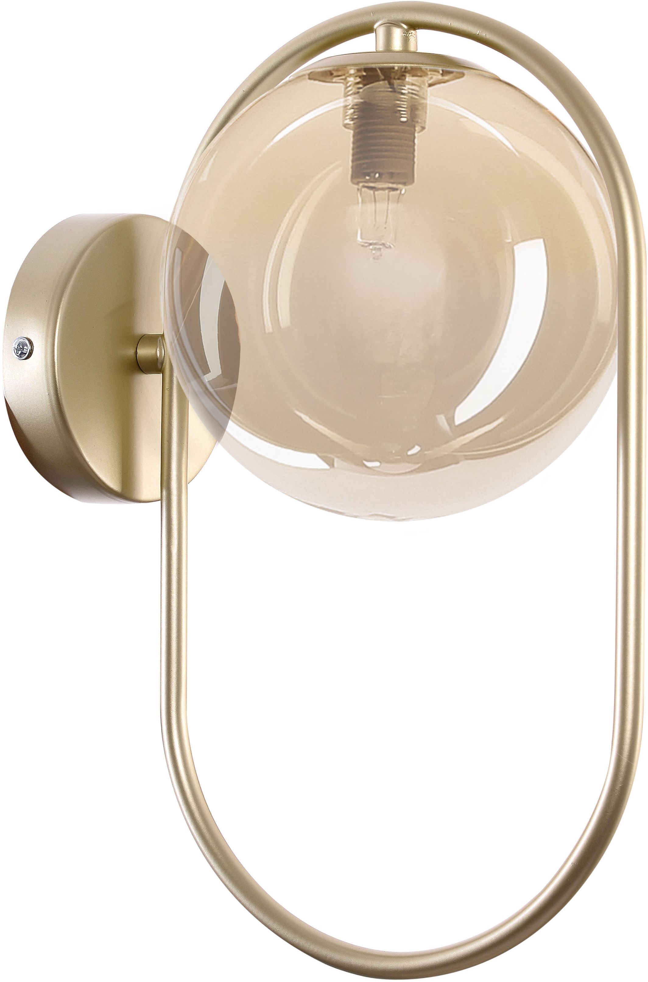 Candellux Cordel lampada da parete 1x28 W oro 21-44075