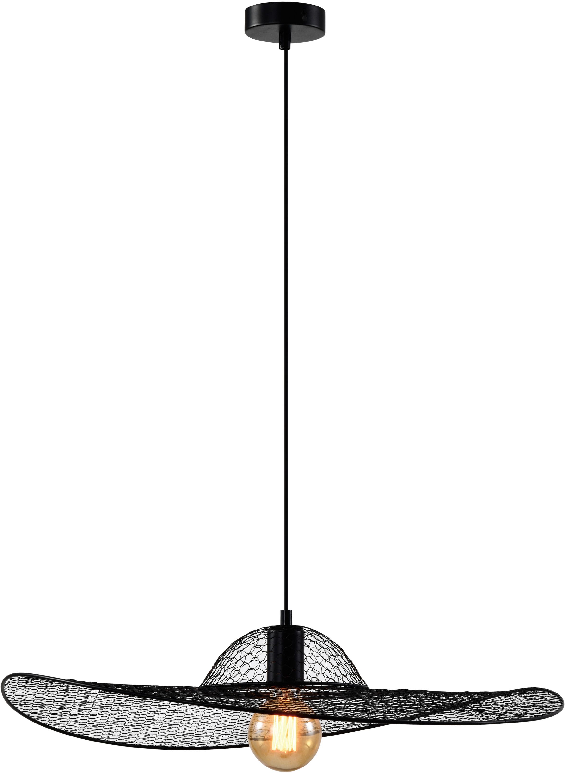 Candellux Deco lampada sospesa 1x40 W nero 31-38272
